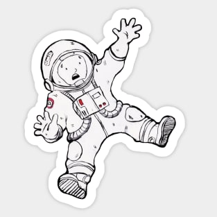 Spaceman Sticker